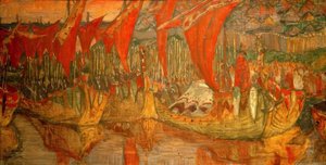 Wladimirs Reise nach Korsun von Nikolai Konstantinowitsch Roerich