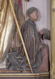Isenheimer Altar (Detail) von St. Augustinus, Jean d