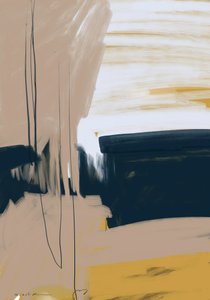 Stiller abstrakter Horizont von Nilesh Kulkarni