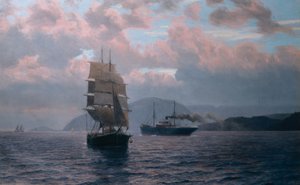 Treffen in der Drøbak-Bucht