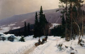 Winter von Nils Hansteen