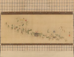 Prozession der Insekten, 19. Jahrhundert von Nishiyama Kan
