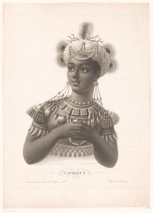 Personifikation von Afrika von Noel Francois Bertrand