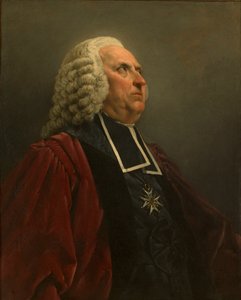 Porträt des Schriftstellers Louis-Sébastien Mercier von Noel Halle