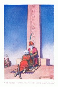 Er stürzte vorwärts und umklammerte die Knie des großen Häuptlings von Norman Ault