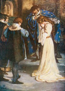 König "Warum, dann, junger Bertram, nimm sie; Sie ist deine Frau". Ende gut, alles gut – Akt II, Szene 3