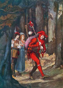 Rosalind und Celia im Wald von Arden. Wie es euch gefällt – Akt II, Szene 4