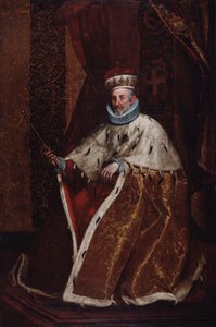 Porträt des genuesischen Dogen Leonardo della Torre (Öl auf Leinwand) von Northern Italian School