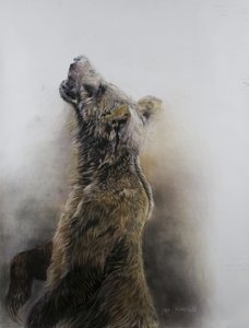 Grizzlybär 3, 2009 von Odile Kidd