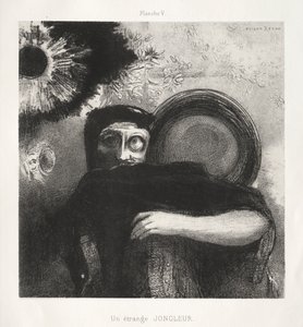Ein seltsamer Jongleur von Odilon Redon