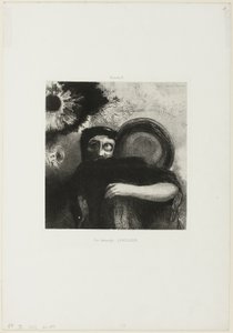 Ein seltsamer Jongleur, Platte 5 von Odilon Redon