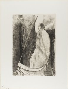 Und ein anderer Engel kam aus dem Tempel, der im Himmel ist, und auch er hatte eine scharfe Sichel, Platte 7 von 12