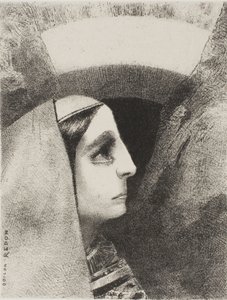 Vor der schwarzen Sonne der Melancholie erscheint Lenore, Platte zwei aus An Edgar Poe