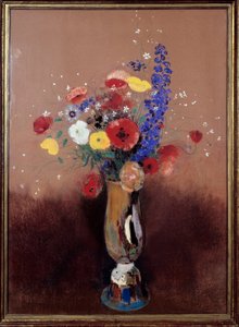 Blumenstrauß von den Feldern von Odilon Redon
