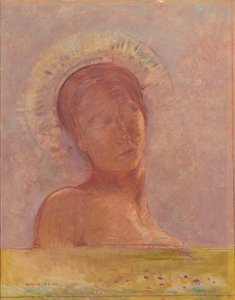 Die geschlossenen Augen von Odilon Redon