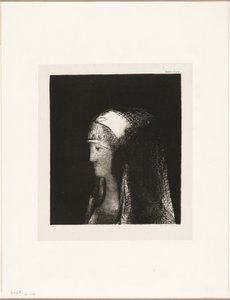Druidin von Odilon Redon