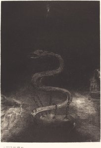 Und er band ihn für tausend Jahre von Odilon Redon
