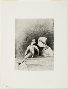 Katzenhaftigkeit, Platte sieben aus In Dreams von Odilon Redon