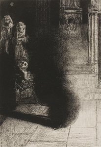 Frontispiz für Les Flambeaux noirs von Emile Verhaeren von Odilon Redon