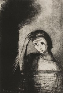 Frontispiz aus Emile Verhaerens Les Debacles von Odilon Redon