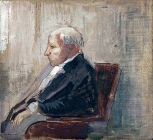 Sitzender Mann von Odilon Redon
