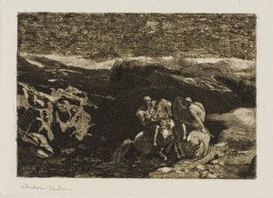 Reiter im Kampf von Odilon Redon