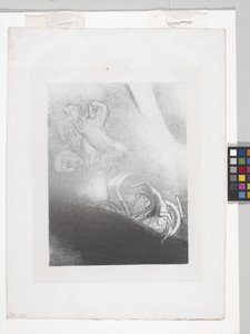 Er fällt in den Abgrund... von Odilon Redon