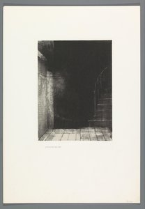 Ich sah ein breites und blasses Licht von Odilon Redon