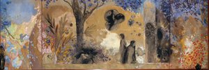Die Nacht, 1910-1911 von Odilon Redon