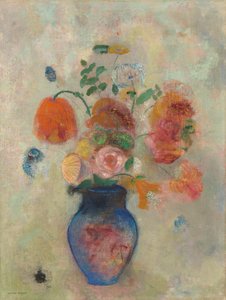 Große Vase mit Blumen, ca. 1912 von Odilon Redon