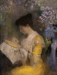 Madame Arthur Fontaine von Odilon Redon