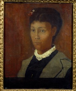 Madame Odilon Redon. Porträt von Camille Redon, geb. Falte (1853-1923)