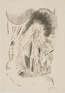 Mann auf Pegasus von Odilon Redon