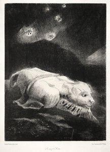 Ursprünge: Als das Leben in den Tiefen der dunklen Materie erwachte, 1883 von Odilon Redon