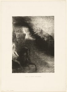 Pilger der sublunaren Welt, Platte 5 von 6 von Odilon Redon
