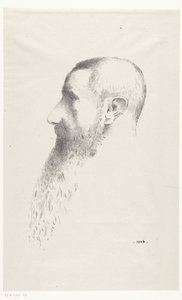 Porträt von Roger Marx von Odilon Redon