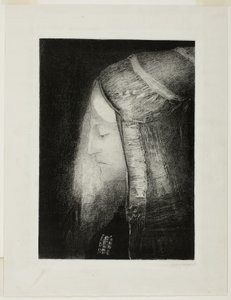 Profil des Lichts von Odilon Redon