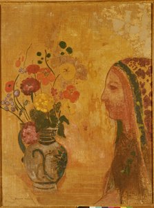Profil einer Frau von Odilon Redon