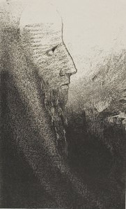 Heiliger Antonius: "Hilf mir, o mein Gott!", Platte 2 von 24 von Odilon Redon