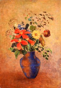 Die blaue Vase