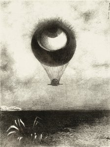 Das Auge, wie ein seltsamer Ballon, steigt ins Unendliche. Serie: Für Edgar Poe, 1882