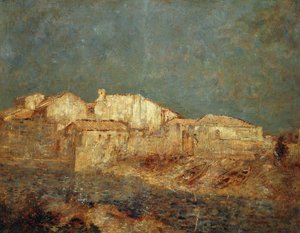 Venezianische Landschaft oder Fischerviertel in Venedig