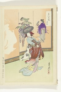 Tanzende Frau von Ogata Gekko