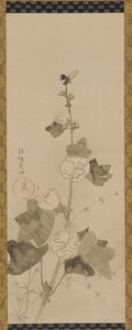 Stockrosen von Ogata Korin