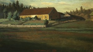 Sorenskivergården in Setesdal von Olaf Isaachsen