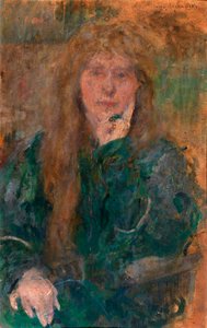 Natalie Barney, ca. 1900 von Olga Boznanska