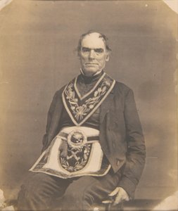 Porträt eines Mannes in Freimaurerkleidung von Oliver H. Willard