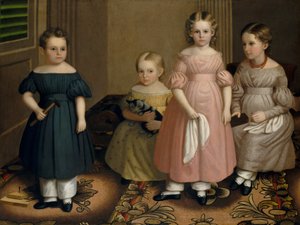 Die Alling-Kinder, ca. 1839