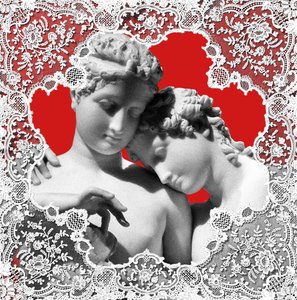 Statue der Liebe, 2020 von Olivia Gozzano