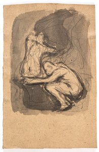 Studie zu "Dädalus und Ikarus" von Oluf Hartmann